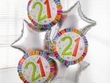21st Birthday Flowers Delivered Uk Gift Delivery 21st Birthday Balloon Bouquet isle Of