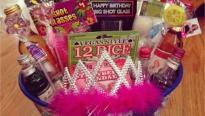 21st Birthday Gift Basket Ideas for Her Diy 21st Birthday Gift Ideas Lacalabaza