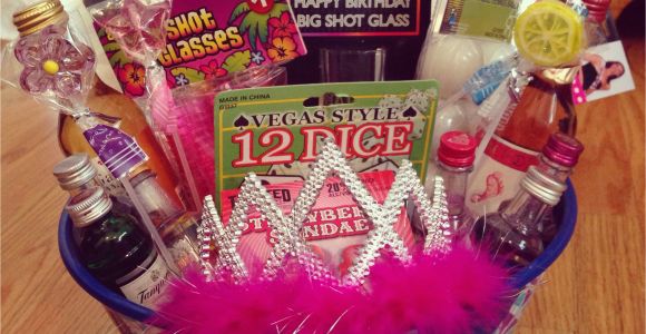 21st Birthday Gift Basket Ideas for Her Diy 21st Birthday Gift Ideas Lacalabaza