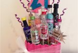 21st Birthday Gift Baskets for Her 21st Birthday Gift Basket My Gift Baskets Pinterest