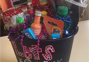 21st Birthday Gift Baskets for Her 21st Birthday Gift In A Trash Can Saying Quot Let 39 S Get