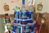 21st Birthday Gift for Him Ideas Beer Can Cake for 21st Birthday Birthday Craft