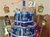 21st Birthday Gift for Him Ideas Beer Can Cake for 21st Birthday Birthday Craft