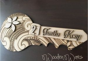 21st Birthday Gifts for Him Nz 21st Kiwi Birthday Key Using A Maori Tattoo as the
