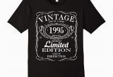 21st Birthday Gifts for Him south Africa 21st Birthday Gift Vintage 1995 Limited Edition T Shirt