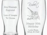 21st Birthday Gifts for Him Uk Personalised Pint Beer Glass Birthday Christmas Gifts for