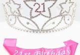 21st Birthday Girl Accessories 21st Birthday Tiara and Sash Birthday Party Ideas 21st