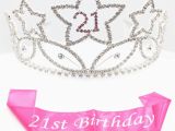 21st Birthday Girl Accessories 21st Birthday Tiara and Sash Birthday Party Ideas 21st