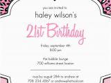 21st Birthday Invitation Templates Free 40th Birthday Ideas 21st Birthday Invitation Templates