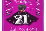 21st Birthday Invitations for Girls Happy 21st Birthday Party Invitations for Girls 5 25