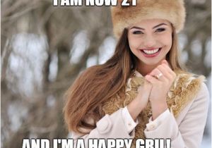 21st Birthday Meme Girl 21st Birthday Memes Wishesgreeting