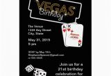 21st Birthday Vegas Invitations Vegas Lights 21st Birthday Party Invitation 5 Quot X 7