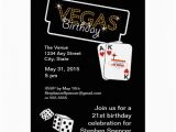 21st Birthday Vegas Invitations Vegas Lights 21st Birthday Party Invitation 5 Quot X 7