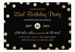 22nd Birthday Party Invitations 40th Birthday Invitations Announcements Zazzle Co Uk