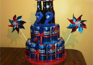 23rd Birthday Gift Ideas for Him 22nd Birthday Beer Cake for My Boyfriend so Cute so
