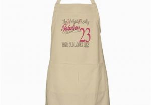 23rd Birthday Presents for Him 23rd Birthday Gifts Bbq Apron by Littletuddler