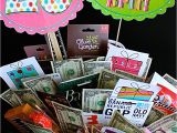 25th Birthday Gift Ideas for Her Birthday Gift Basket Idea with Free Printables Inkhappi