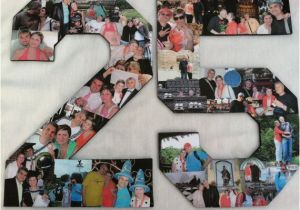 25th Birthday Ideas for Him 25th Anniversary Photo Collage Birthday Collage Wedding