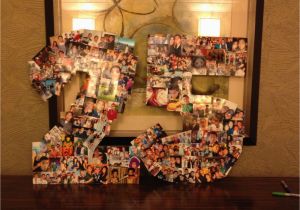 25th Birthday Ideas for Him A 25 Picture Collage for the Boyfriends 25th Birthday