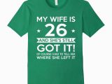 26th Birthday Gift Ideas for Her My Wife is 26 26th Birthday Gift Ideas for Her Cl Colamaga