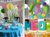 2nd Birthday Decorations at Home Kara 39 S Party Ideas Cat Kitty themed 2nd Birthday Party