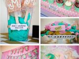 2nd Birthday Decorations Girl Kara 39 S Party Ideas Carousel Cupcake themed Birthday Party
