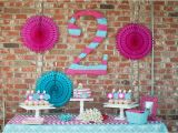 2nd Birthday Decorations Girl Kara 39 S Party Ideas Mermaid 2nd Birthday Party Kara 39 S