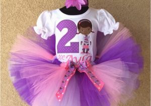 2nd Birthday Dresses Doc Mcstuffins 2nd Birthday Tutu Outfit Set