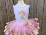 2nd Birthday Dresses for Girls Second Birthday Outfit Second Birthday Set by