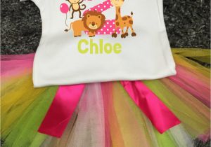 2nd Birthday Girl Outfits Girl 39 S 2nd Birthday Outfit Jungle 2nd Birthday Safari