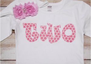 2nd Birthday Girl Shirts Birthday Two Shirt for Girls Second Birthday by