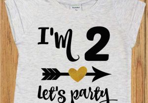 2nd Birthday Girl Shirts Girl Second Birthday Shirt Two Year Old Birthday Shirt Girl