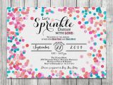 2nd Birthday Invitations for Twins Baby Boy Girl Twins Sprinkle Shower Invite Glitter