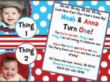 2nd Birthday Invitations for Twins Invitations Twin 39 S 1st Birthday Pinterest Birthdays