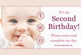 2nd Birthday Invite Wording 2nd Birthday Invitations and Wording 365greetings Com