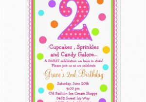 2nd Birthday Party Invites 2nd Birthday Invitation Wording Party Ideas Pinterest