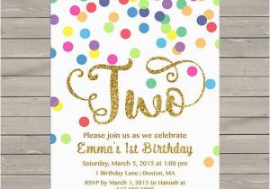 2nd Birthday Party Invites Best 25 2nd Birthday Invitations Ideas On Pinterest