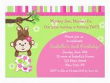 2nd Birthday Party Invites Monkey 2nd Birthday Party Invitations Zazzle Com