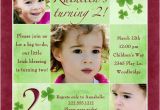 2nd Birthday Thank You Card Wording 2nd Birthday Party Invitations Sayings