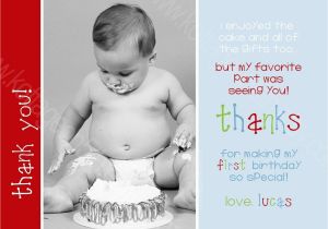 2nd Birthday Thank You Card Wording Items Similar to Coordinating Thank You Card to Birthday