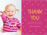 2nd Birthday Thank You Cards Birthday Card Templates Canva