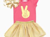 2t Birthday Girl Outfit Amazon Com Girl Second Birthday Outfit Second Birthday