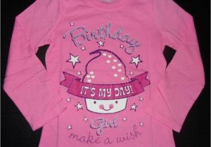 2t Birthday Girl Shirt Birthday Girl or Boy 2t 3t 4t 4 5 6 7 8 10 12 Long Sleeve