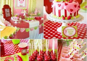 3 Year Old Birthday Party Decorations Strawberry Shortcake Birthday Party Ideas 3 Year Old