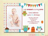 3 Year Old Boy Birthday Party Invitations Items Similar to Owl Birthday Boy Invitation First
