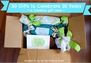 30 Birthday Gifts for Her 30 Gifts to Celebrate 30 Years the Thinking Closet