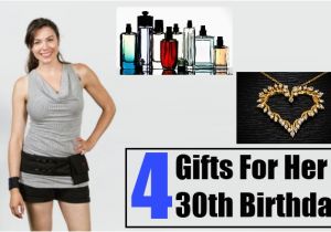 30 Birthday Gifts for Her Four Gifts for Her 30th Birthday 30th Birthday Gifts