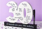 30 Gifts for 30th Birthday for Him List 30th Birthday Signature Numbers and Pen Find Me A Gift