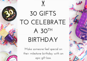 30 Small Gifts for 30th Birthday for Her 30 Gifts for 30th Birthday Modish Main