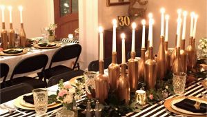 30th Birthday Decorations Black and White Gold and White Party Decorations Inspirational Gold Black